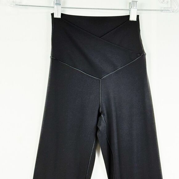 OFFLINE By Aerie Real Me High Waisted Crossover Flare Legging Black XS - Picture 11 of 16